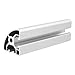 Industrial Aluminum Profile European Standard 4040R Curved Aluminum semicircular Profile Frame Assembly line Console Profile Linear Motion Guides(4040R-2,750mm)