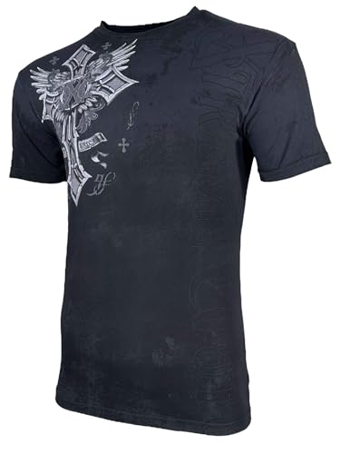Image of Xtreme Couture by Affliction Men's T-Shirt Brigadier Y2K
