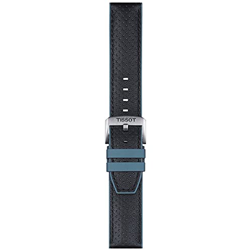 Tissot T852046785 22mm Lug Black Leather Strap