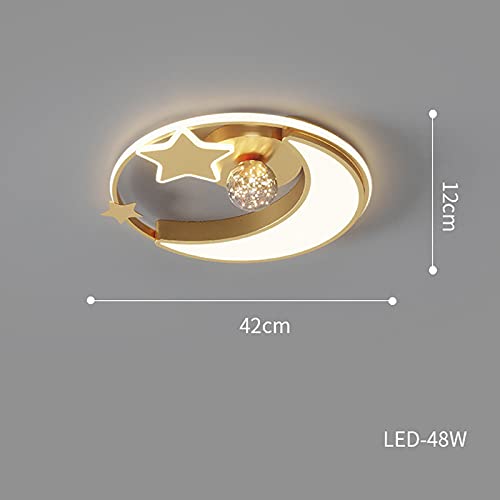 Plafonnier LED dimmable de 3000K à 6000K avec structure en aluminium