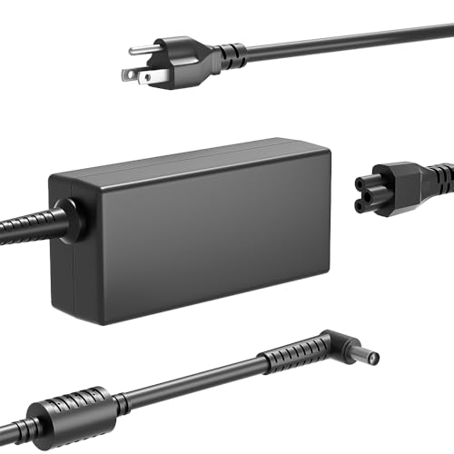 HSXIRQA 65W AC Charger Compatible with Toshiba Satellite P875 P870 P855 P845 P840 P775 P770 P755 P750 P745 P740 P300 P200 P75 A665 A660 A655 A505 A500 A355 A305 A215 A200 A130 A110 A100 A85 Laptop