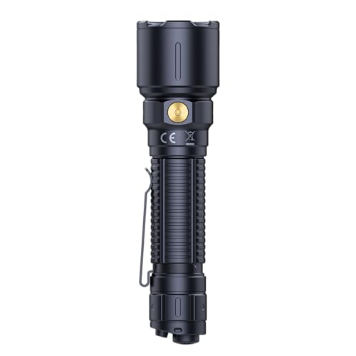 Fenix WF26R Rechargeable Police Flashlight, 3000 Lumen Super Bright Duty Light with Charging Cradle and LumenTac Organizer