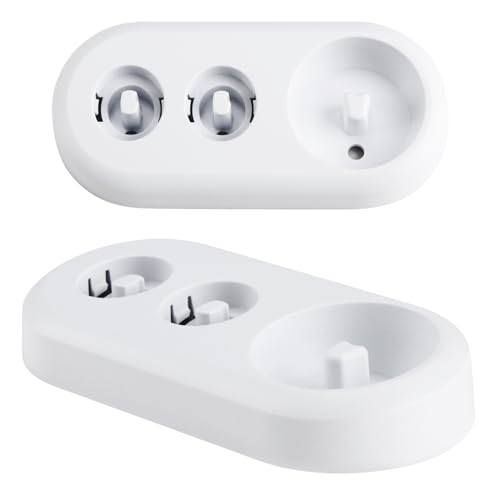 Support Brosse a Dent Electrique Compatible avec Oral B IO/Pro/DB Series, 1 Porte de Brosses à Dents électriques et 2 Porte de Tête de Brosse à Dents...