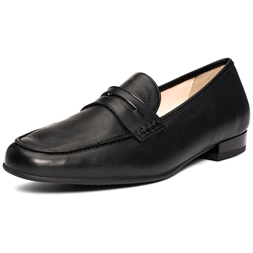 ARA Damen Kent Loafer, Schwarz, 43 EU