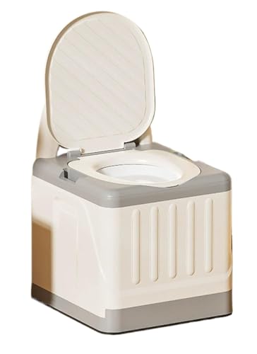 PinkForest折りたたみ携帯トイレ簡易災害用ウンコ対応介護用非常用組み立て式防災男女兼用 (グレー)