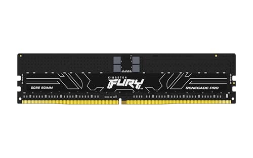 Image of Kingston 128GB (4 x 32GB) DDR5 5600MT /s CL28 FURY Renegade Pro RDIMM Black EXPO