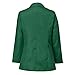 Tatumaie blazer jackets for women Blazers for Women 2024 Lightweight Open Front Cardigan Shirts Fall Fashion Business Outfits Long Sleeve with Pockets long blazers for women Army Green-1 L