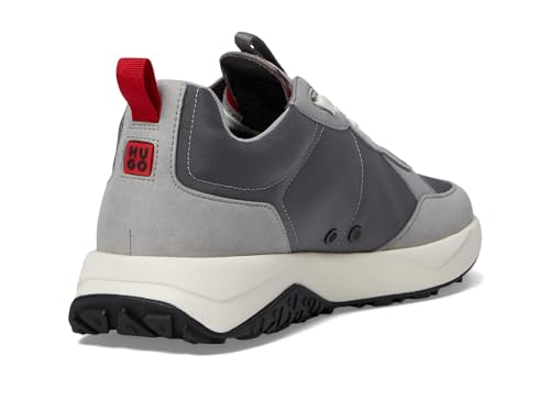 Image of HUGO Mens Running Style Mix Material Sneakers