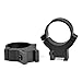Warnex 40mm Mounts 722M Warnex 40mm Mounts.22 Caliber Rings, 1", High Height, Rimfire, Matte Black