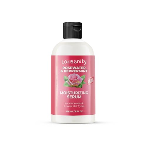 Locsanity Rosewater Peppermint Loccare Bundle Dreadlock, Sisterlocks, Microlocks, Locs Fine Mist