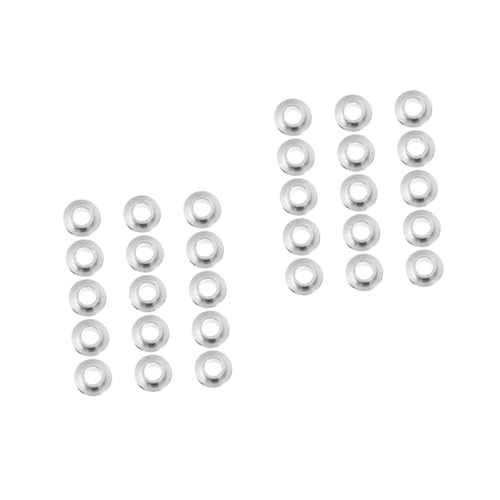 POPETPOP 2sets Sturdy Wheel Bearings for Inline Skates Skateboards Universal Skateboard Bearings Easy Installation 15pcs*2