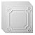 Art3d Drop Ceiling Tiles 24x24,(12-Pack, 48 Sq.ft),Wainscoting Panels Glue Up 2x2, Cloud-White