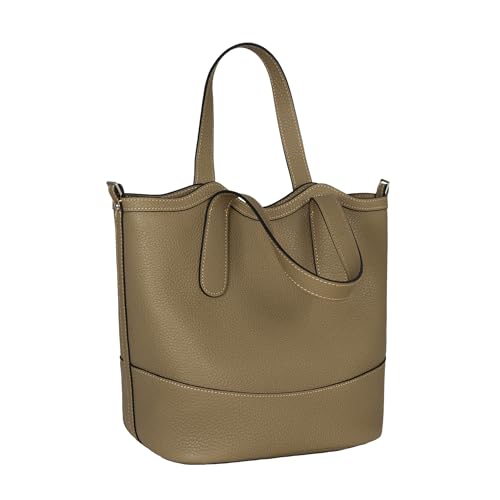 Iswee Genuine Leather Purses for Women Shoulder Handbags Designer Hobo Crossbody Purse Top Handle Purse