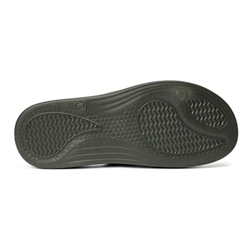 Image of FUNKYMONKEY Men's Shower Slides - Non Slip Quick Drying Sandals for Men - Lightweight Pool Beach Bathroom Slippers Indoor Outdoor