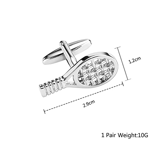 Mancuernillas de acero inoxidable grabadas para hombre miniatura 2