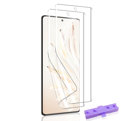 Bekiikoo Protector de Pantalla para Honor 70 y Protector de Lente para cámara [2+2 Piezas], Sin Burbujas, Antiarañazos, HD