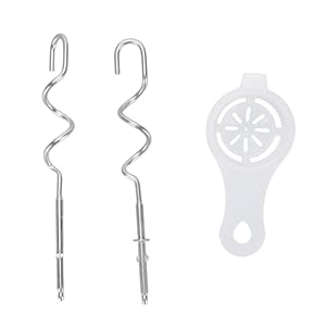 Qcwwy Knethaken Set mit Eigelbtrenner