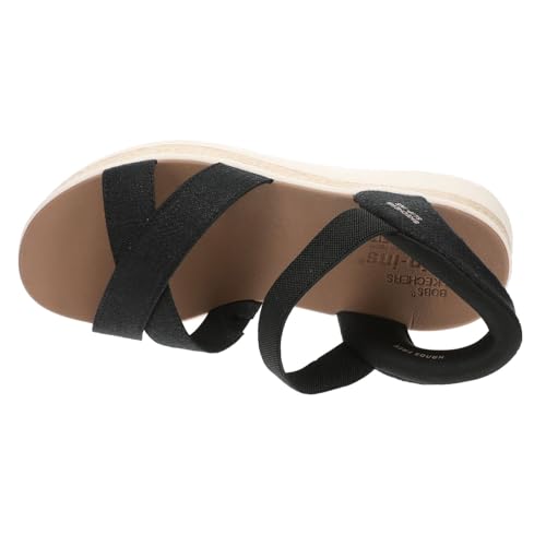 Image of Skechers BOBS Sun Ray-Bright Take Women's Sandal, 9 C /D US, Black