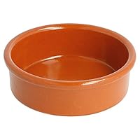 Behälter Aus Ton Für Häppchen Ø 8,95X2,9 Cm Rotbraun Keramik - 42 Un.