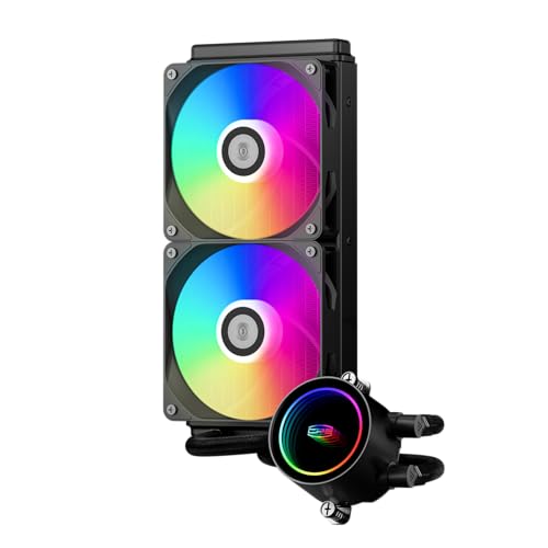 PCCOOLER DA240 ARGB Black