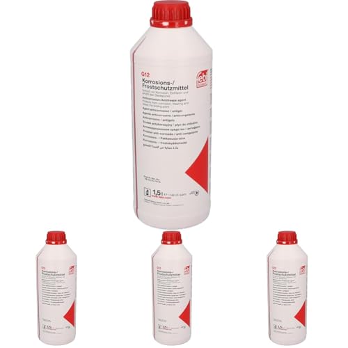 Febi bilstein 01381 Anticongelante G12 1,5 litros (Paquete de 4)