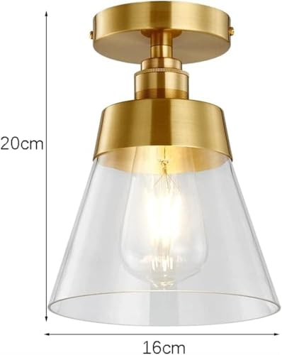Lámpara de techo para techos bajos que ilumina pasillos oscuros 6