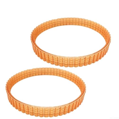 V-Belts for Planers - 238mm Electric Planer Drive Belt, Double Cog Style Ribbed Belt Made of Urethane, Compatible with 1990B, BKP180, KP(2)