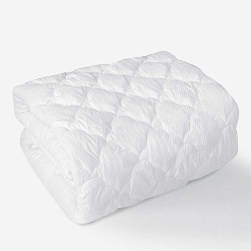 Air Mattress Cover Full Mattress Pad, Thick Quilted Mattress Topper Full, Super Soft Breathable and Noiseless Down Alternative Fiber Pillow Top Mattress Pad (15-23'' Deep Pocket)