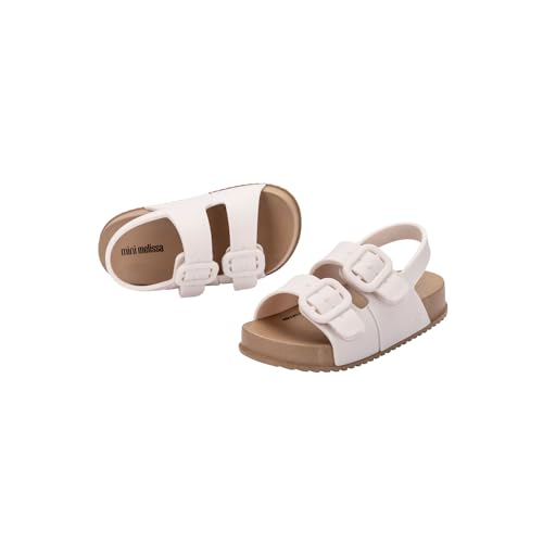 Image of mini melissa Cozy Jelly Sandals for Toddlers & Little Kids - Summer Sandal w /Adjustable Back Strap, Jelly Shoes for Girls & Boys