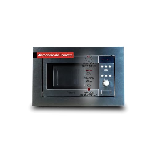 Corbero Microondas Encastre CMICIM122 20L Inox 800W con Grill