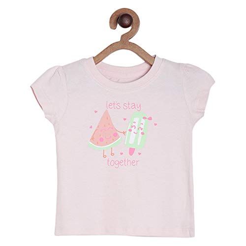 Image of miniklub Girls Pack of 3 Printed Pure Cotton Top