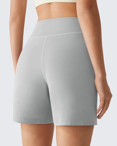 Image of G4Free EverGoing Women's Casual Shorts High Waisted 4'' / 5'' Comfy Shorts with Pockets for Yoga Workout Lounge