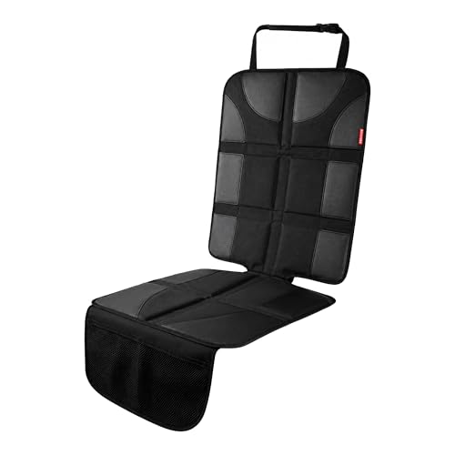 Autobase Car Seat Protector for Child Car Seat | Largest and Thickest Waterproof Backseat Protector for Kids and Pets | Heavy-Duty Non-Slip Rubber Padded Backing (Black, XL – 1 Pack) by Autobase - Used condition - Image 8