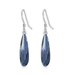 Long Earrings-Blue