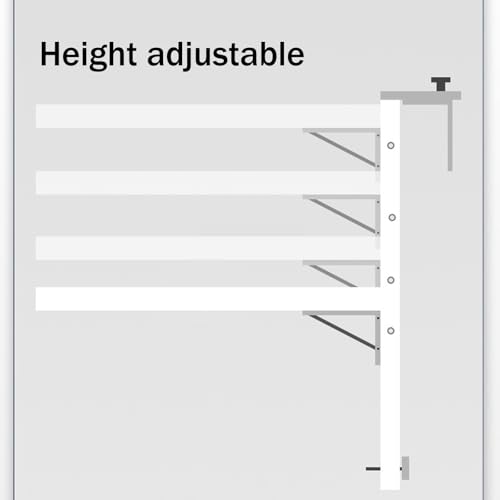 Table de balcon pliante : optimisez votre balustrade sans encombrer l'espace - 7