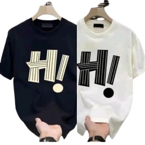 chozi Summer T-Shirt Men |Hi Print Tees|Stylish Short Sleeve| Casual Outfit| Regular Home Officewear Men Tshirt-picture-14