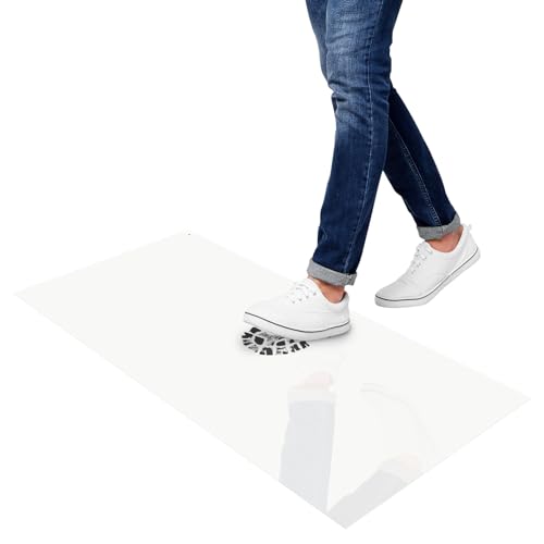 uxcell 150pcs Adhesive/Sticky/Tacky Mats 18