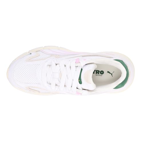 PUMA Womens Teveris Nitro Preppy Lace Up Sneakers Shoes Casual - White4