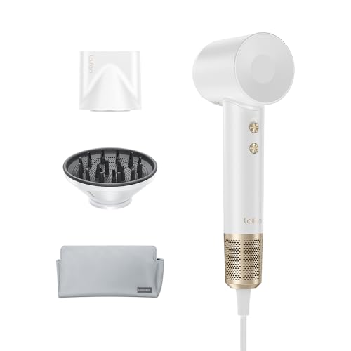 Laifen Swift Premium Haartrockner – schneller und leiser Haartrockner mit Ionen-Technologie – mit Reiseetui – Weiß