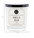 DW Home Decoware Richly Scented Candle Medium Single wick 9.69 oz ---- Vanilla Bean