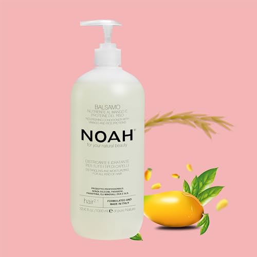 NOAH Hair 2.1 Nourishing Conditioner with Mango & Rice Proteins, Hydrating - Image 4