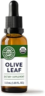 Vimergy Organic Olive Leaf Extract, 57 Servings – Pure Olive Leaf Liquid Drops – Supports Immune and Cardiovascular Health - USDA Organic, Gluten-Free, Non-GMO, Vegan & Paleo Friendly (115 ml)
