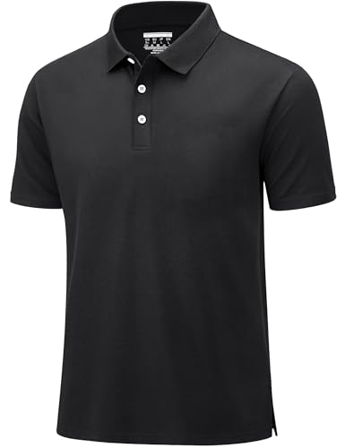 MAGCOMSEN Men's Polo Shirts Breathable Casual Work G Shirts 
