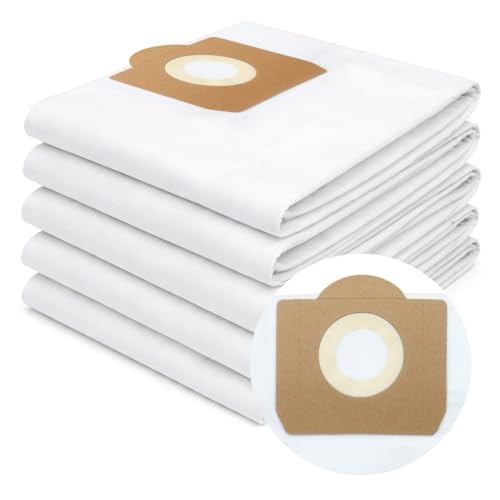 Titan Compatible Microfibre Dust Bags (5 Pack) Compatible for TTB350 TTB351VAC TTB430VAC TTB774VAC TTB775VAC TTB776VAC TTB777VAC 16L 20L 30L 40L Filtration Vacuum Bag