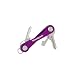 Produktbild KEYKEEPA® mit Wunschgravur - Classic Key Organizer für bis zu 12 Schlüssel - Schlüsselorganizer inklusive Flaschenöffner und Öse für den Autoschlüssel - German Design Award Gewinner (Lila)