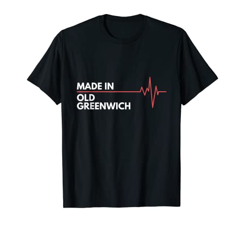 Made In Old Greenwich Connecticut Place Of Birth Hometown T-Shirt