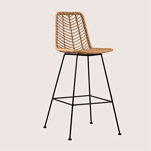Taburetes de Bar Baratos de Ratan Marca SKLUM