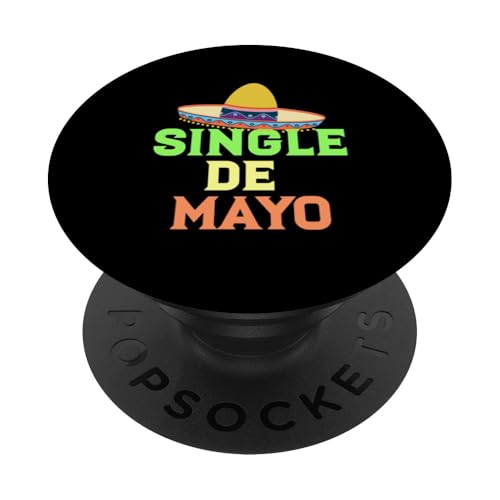 SINGOLO DE MAYO Cinco Festeggia il 5 maggio Sombrero Meme PopSockets PopGrip Adesivo