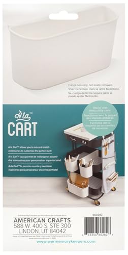 Image of We R A La Cart Large Hanging Cup-White