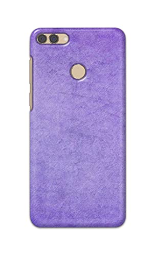Image of Plain Purple Hard Back Case Cover for Huawei Y9 (2018) Back Cover -(J5) VNS2226